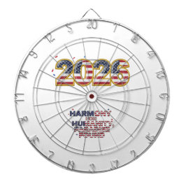 Patriotic Peace Decal Darttavla