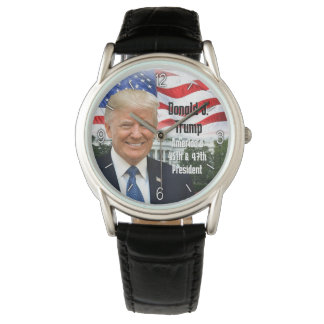 Patriotic Photo 47:e presidenten Donald Trump 2024 Armbandsur