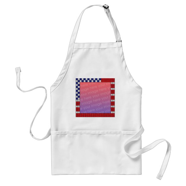 Patriotic Photo Apron Förkläde (Framsidan)