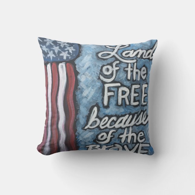 Patriotic Pillow Kudde (Framsida)