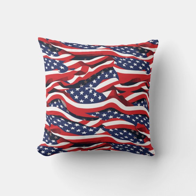 Patriotic Pillow Kudde (Framsida)