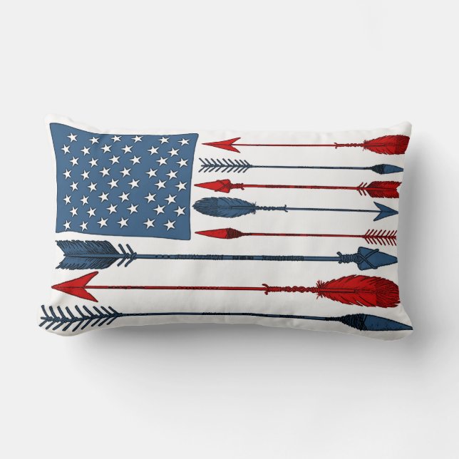 Patriotic Pillow Lumbarkudde (Framsida)