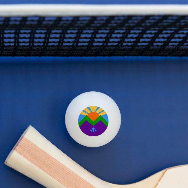 Patriotic ping pong boll, Flagga of Manitou Vår Pingisboll (Tabell)