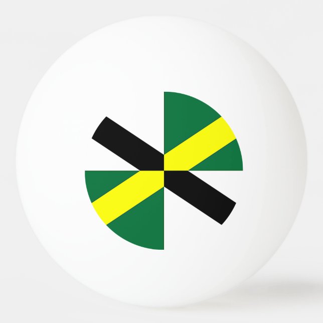 Patriotic ping pong boll med Flagga Monterey (Framsidan)