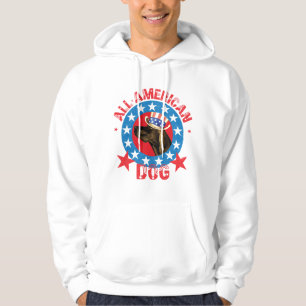 Patriotic Plott Hound Sweatshirt Med Luva