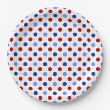 Patriotic Polka dots