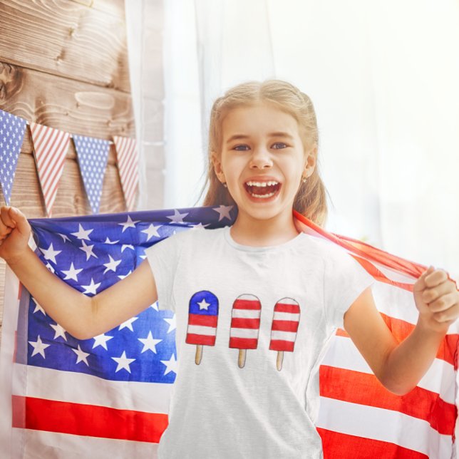 Patriotic Popsicles T Shirt (Skapare uppladdad)