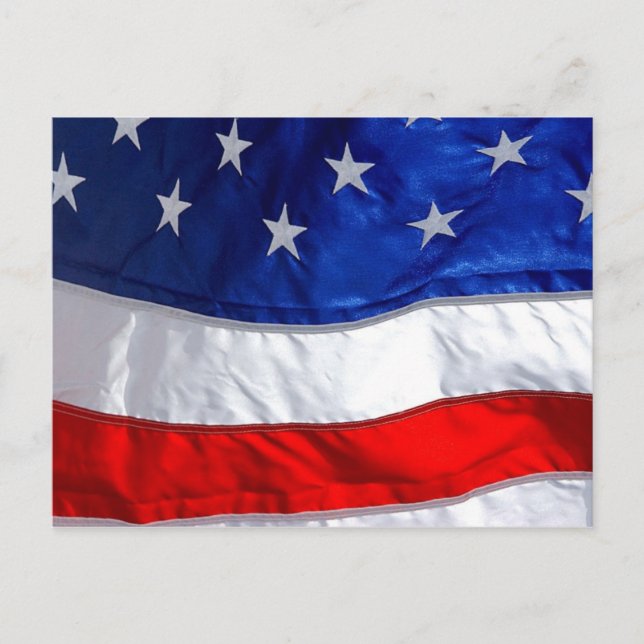 Patriotic Post Card Vykort (Framsida)