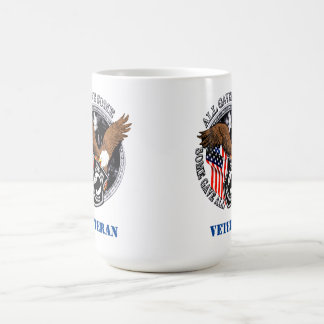 Patriotic POW-MIA Veteran Eagle Veteran Kaffemugg