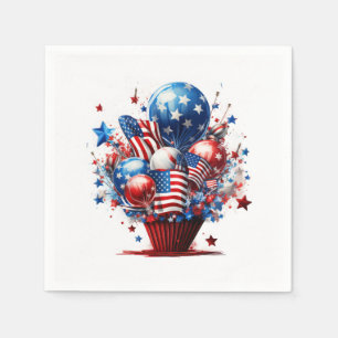 Patriotic Pride Pappersservett