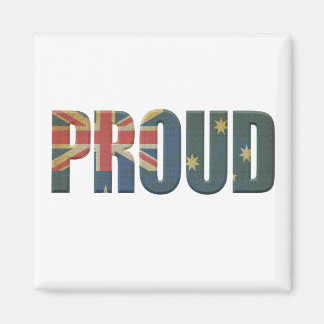 Patriotic Proud Australian Magnet