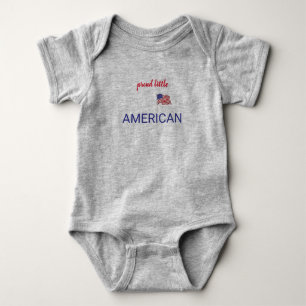 Patriotic Proud Little American T Shirt