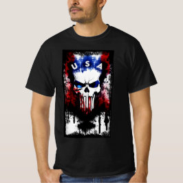 Patriotic Punisher (USA) T Shirt