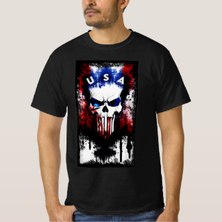 Patriotic Punisher (USA) T Shirt
