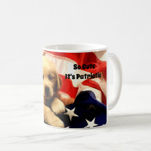Patriotic Puppy Mugg