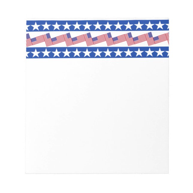 Patriotic Rand Anteckningsblock (Framsida)