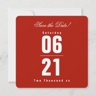 Patriotic Red & Blue Firande Spara datum