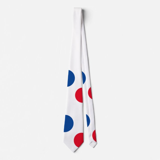 Patriotic Red Blue White Flagga Färg Mönster Gift Slips (Framsida)