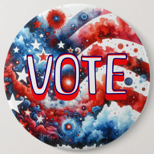Patriotic Red, White and Blue Vote Knapp