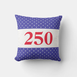 Patriotic Red White & Blue 250 Kudde