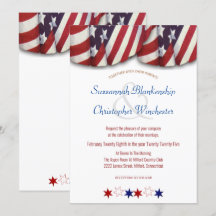 Patriotic Red White & Blue Bunting and Stars