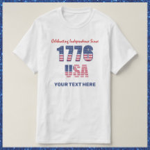 Patriotic Red White och Blue 4 juli