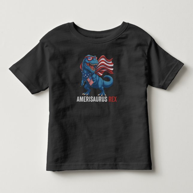 Patriotic Rex T Shirt (Framsida)