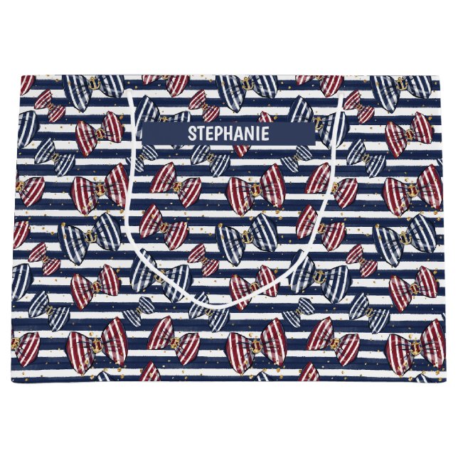 Patriotic Ribbon Rand Mönster (Framsidan)