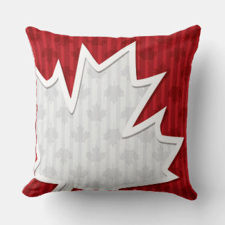 Patriotic Roligt Canada Maple Löv Kudde