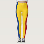 Patriotic Rumänien flagga Rumänska Leggings<br><div class="desc">Patriotisk Rumänien flagga Drapelul României färg på rumänska i den nationella flagga för Rumänien: Drapelul României har en lång historia. Röd, gult och blått upptäcktes i slutet av 1600-talet när Michael Modigare, liksom sköldar och banderoller fick royal. #rumania #rumanian #flagga #patriotic</div>