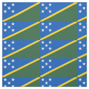 Patriotic Salomonöarna Flagga Tyg