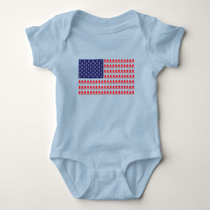 Patriotic Sasquatch Bigfoot T Shirt