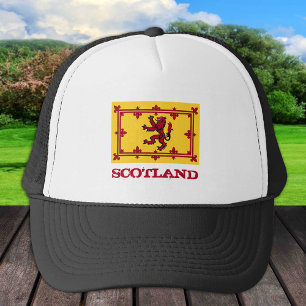 Patriotic Scottish Flagga & Rampant Lejon, Skottla Keps