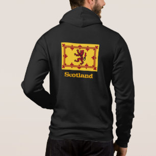 Patriotic Scottish Flagga & Rampant Lejon, Skottla T Shirt