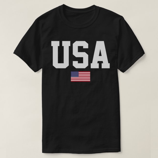 Patriotic Shirt 4th of july shirt Independence Day T Shirt (Design framsida)