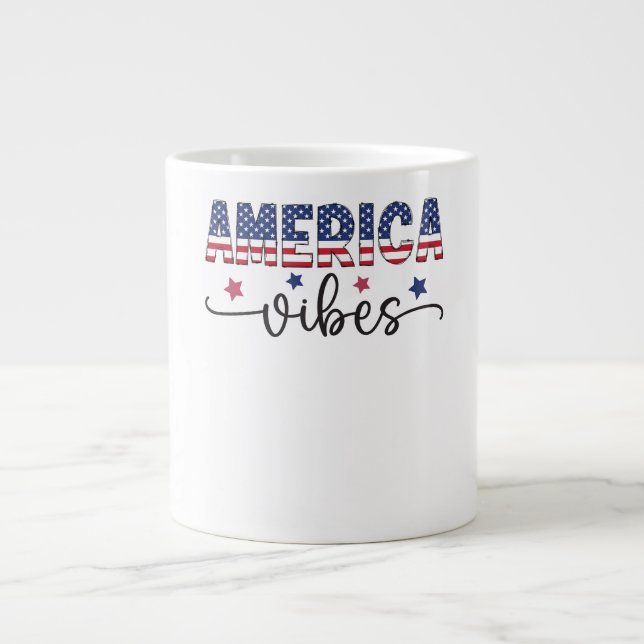 patriotic shirt america shirt 4th of july  jumbo mugg (Framsidan)