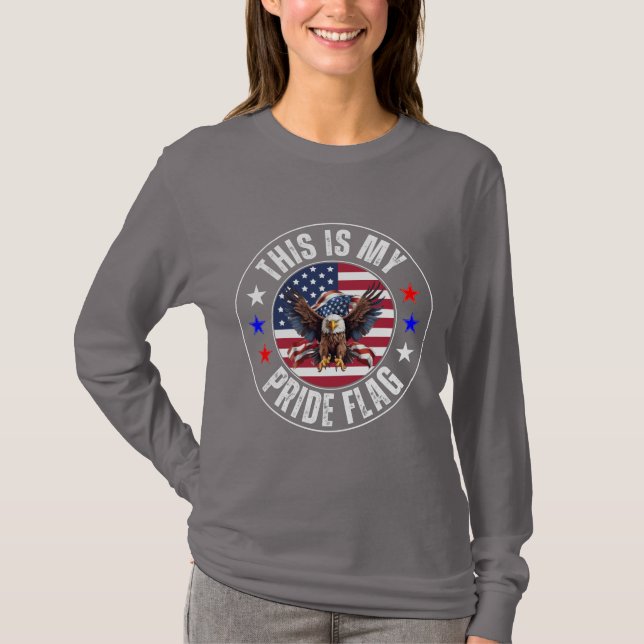 Patriotic Shirt | Pride Shirt | Mitt pride T (Framsida)