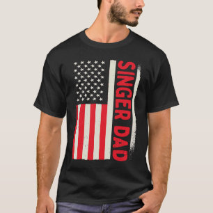 Patriotic Singing Musician Opera Karaoke Singer Da T Shirt