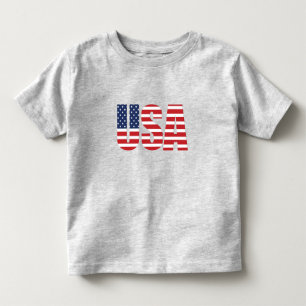 Patriotic Småbarn T-Shirt