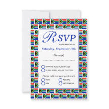 Patriotic SOUTH AFRICAN FLAGGA