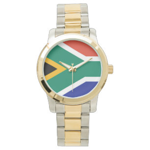 Patriotic South Afrika flagga Bokke Armbandsur