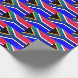 Patriotic SOUTH AFRIKA Flagga LILA TINT Presentpapper