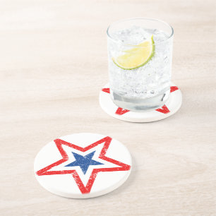 Patriotic Star Drink Underlägg