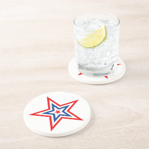 Patriotic Star Drink Underlägg