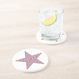 Patriotic Star Drink Underlägg