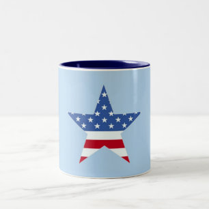 Patriotic Star Mugg
