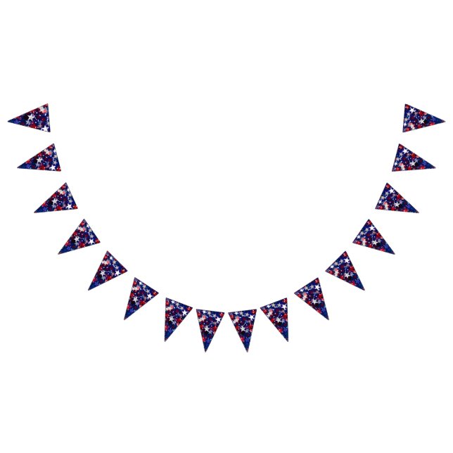 Patriotic Stars Flaggor (Alla)