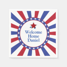 Patriotic Stars och stripes Welcome Home