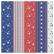 Patriotic Stars & Rand Abstrakt American Flagga 2