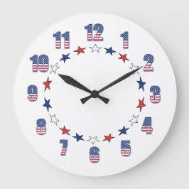 Patriotic Stars Rand Classic Patriotic Stor Klocka